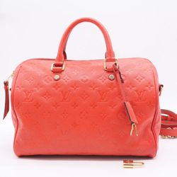 Louis Vuitton leather Tote Bags Empreinte Speedy Bandouliere 30