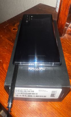 Note 10+ with case 256gb