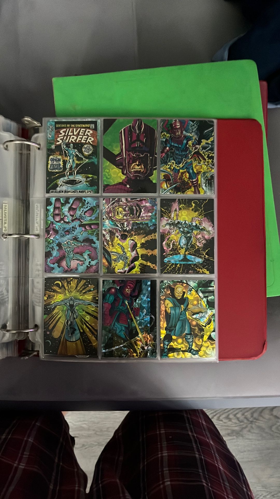 1992 Silver Surfer Complete Holofoil Card Set