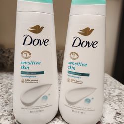 Dove Body Wash Bundle, Sensitive Skin