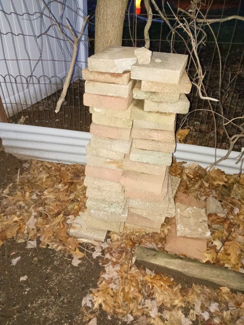 Free Stack Of Patio Blocks