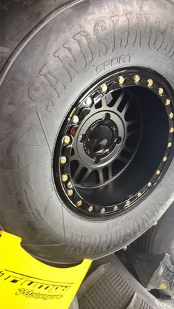 33” UTV paddle kit KMC wheels