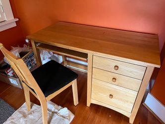 Desk and chair