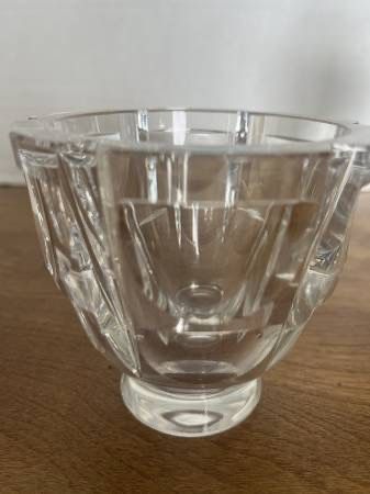 Vintage 1990's Orrefors Sweden Thousand Windows Crystal Bowl