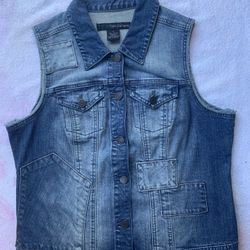 Calvin Klein Denim Vest Size: L