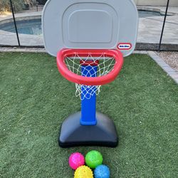 ❣️Toy Sale❣️little tikes Kids Basketball Hoop Adjustable Height