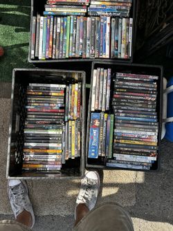 200 DVDs  