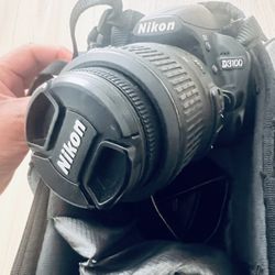 Nikon D3100 Kit Lens + 50 Mm Prime + Bag + Shutter Remote