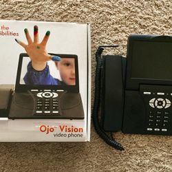 New Open Box Ojo vision video Phone Hi- Resolution Video Phone System 
