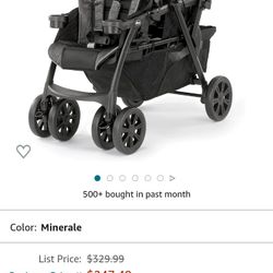 Chicco Cortina Together Double Stroller, Minerale

