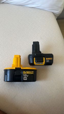 DeWALT batteries