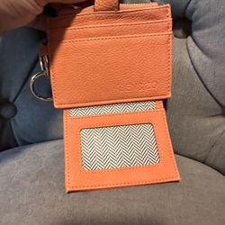 Card Wallet With Keychain