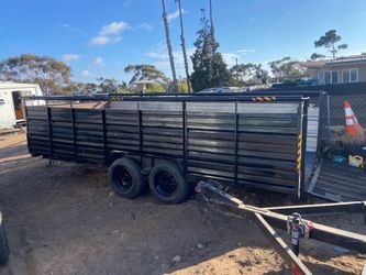 Trailer 7 x 17 💪🏽 good condition 💪🏽 heavy duty