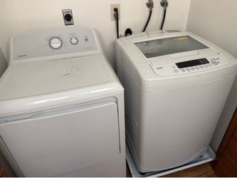 washer and dryer