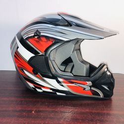 TMS Helmet, BMX, Motorcycle, Motorcross, Xtra Large XL Youth 62-62 CM