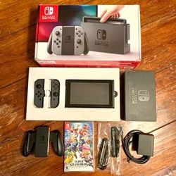 First Edition  Nintendo Switch Console With Bundle 