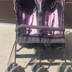 Foldable Twin Baby Doble Stroller 