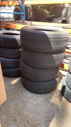 Tires set of four 275/55/20 Bridgestone