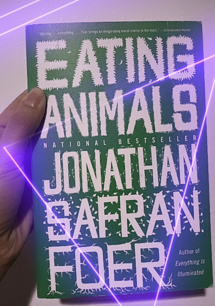 Eating Animals By Foer, Jonathan Safran - GOOD Vegetarian Vegan Book 