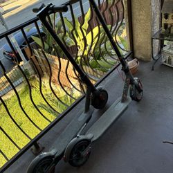 Scooters Two With No Flat Tires Both Of Them New Tires For Parts Of The Fix $100 Firm 