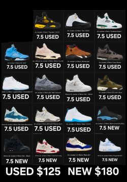 Jordan's For Sale