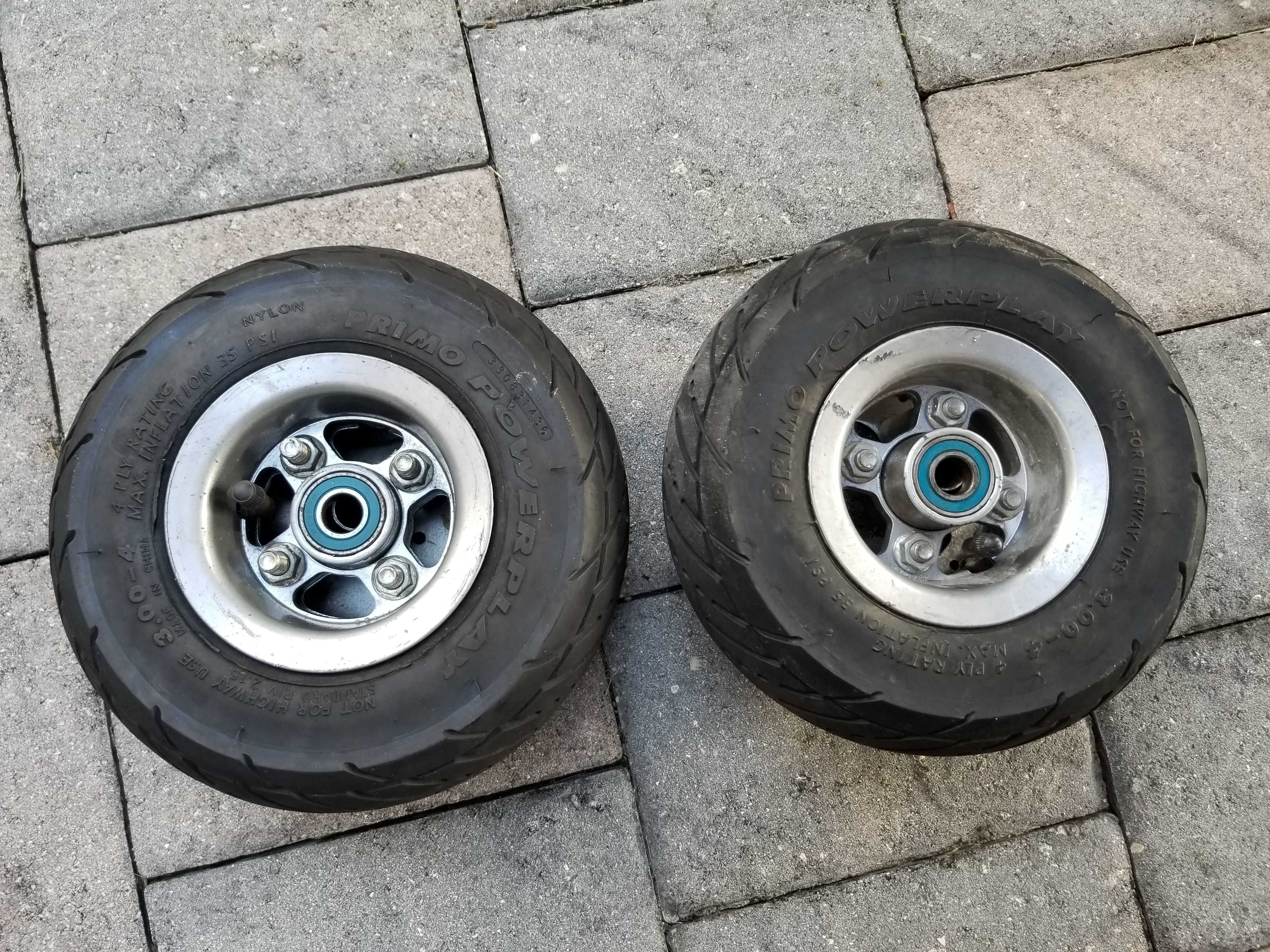 Goped GSR Rims Tires Wheels Go ped