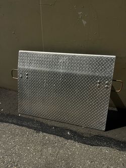 Steel 4x3 loading dock plate
