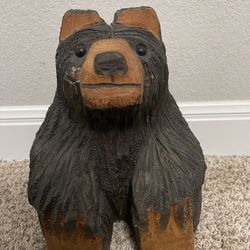 Vintage Hand Sculpted Bear