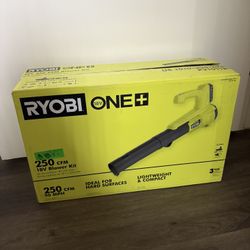 Ryobi 18V Leaf Blower Kit – Battery & Charger Included – Brand New
