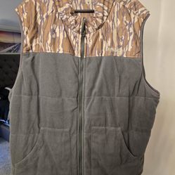 Reversible Magellan Camo Lined Vest
