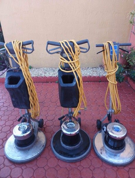 Floor Buffer, Scrubber, Polisher, Pulidora & Janitorial Supplies