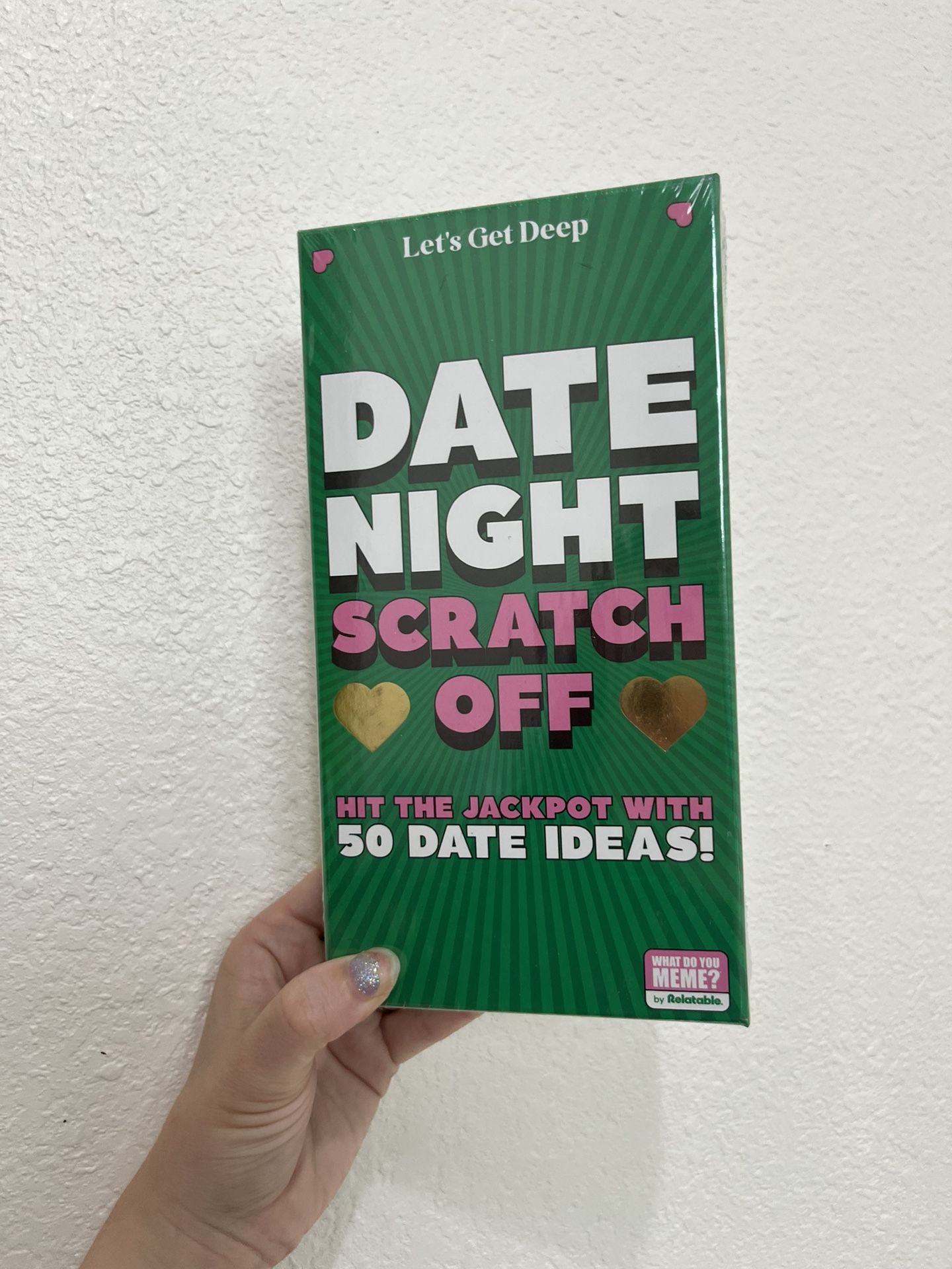 Date Night Scratch off ideas let’s get deep