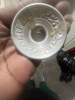 Hebrew inscribed sterling silver candleholders