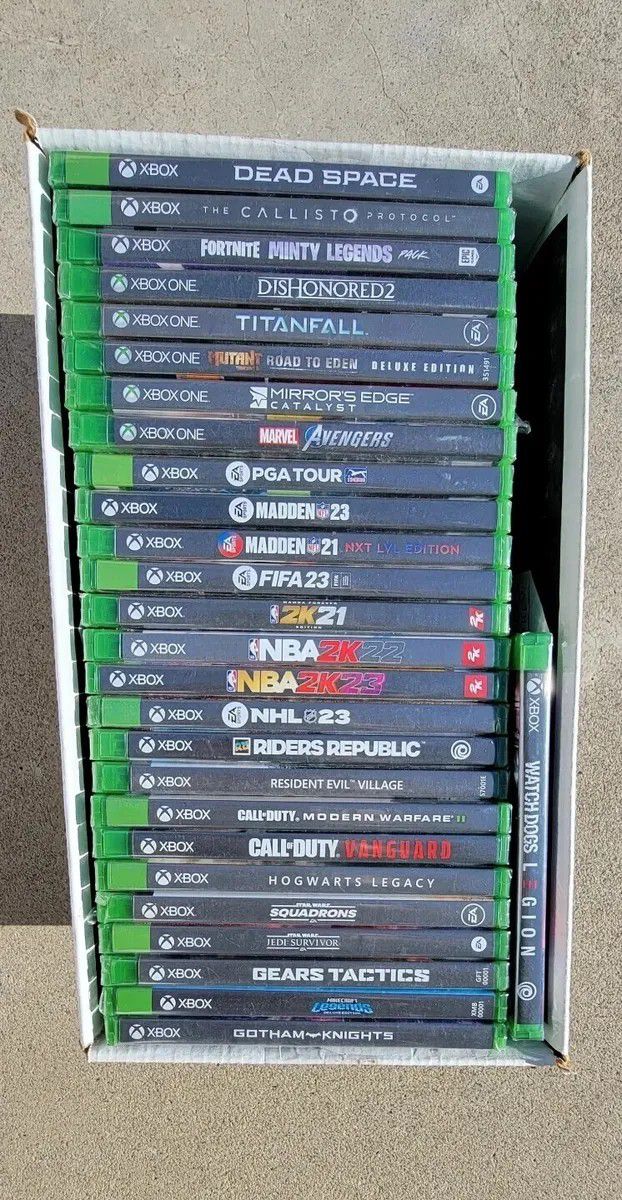 27 Xbox 1/Series X Games 