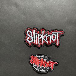 Embroidered Iron-On Patches Slipknot Music Band Badge