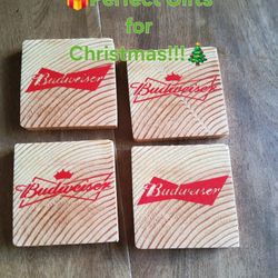 Handmade Wooden Coasters 🎄 Make Perfect Gifts 🎁 $20each