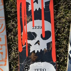 Zero Realtree 3 Skull Skateboard Deck 8.5