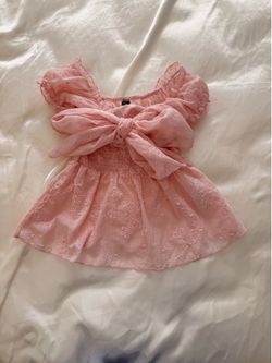SHEIN pink blouse