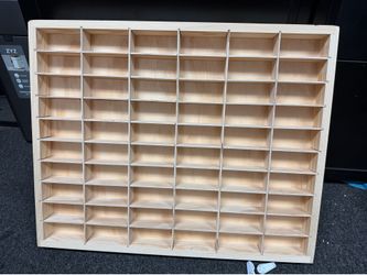 Wooden Car Model Display Case Wall Display Shelf for Model Matchbox Toy Storage
