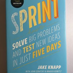 SPRINT Book By Jake Knapp