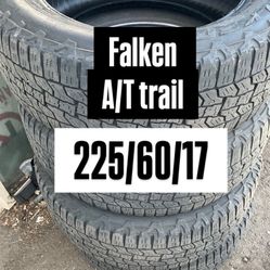 225/60/17 Falken 