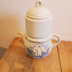 Nautical Old Tea Pot 