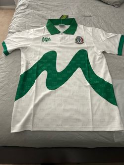 ABA Sport México jersey With Green Wavy Stripe Size L