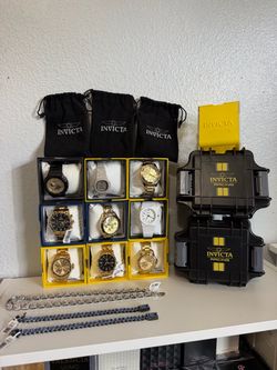 Invicta x Activa x Montres Prestige Bundle $300obo
