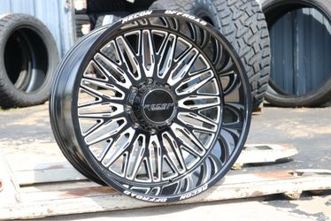 Recon Offroad Wheel Black Milled Finish