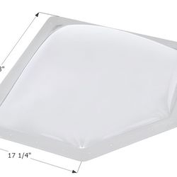 Icon Technologies 12179 18.25"W x 28"L White Neo Angle Outer Skylight