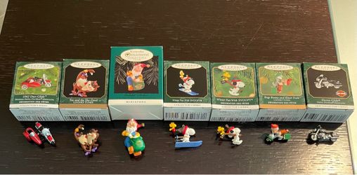 Hallmark Keepsake Miniature Ornaments Lot of 7