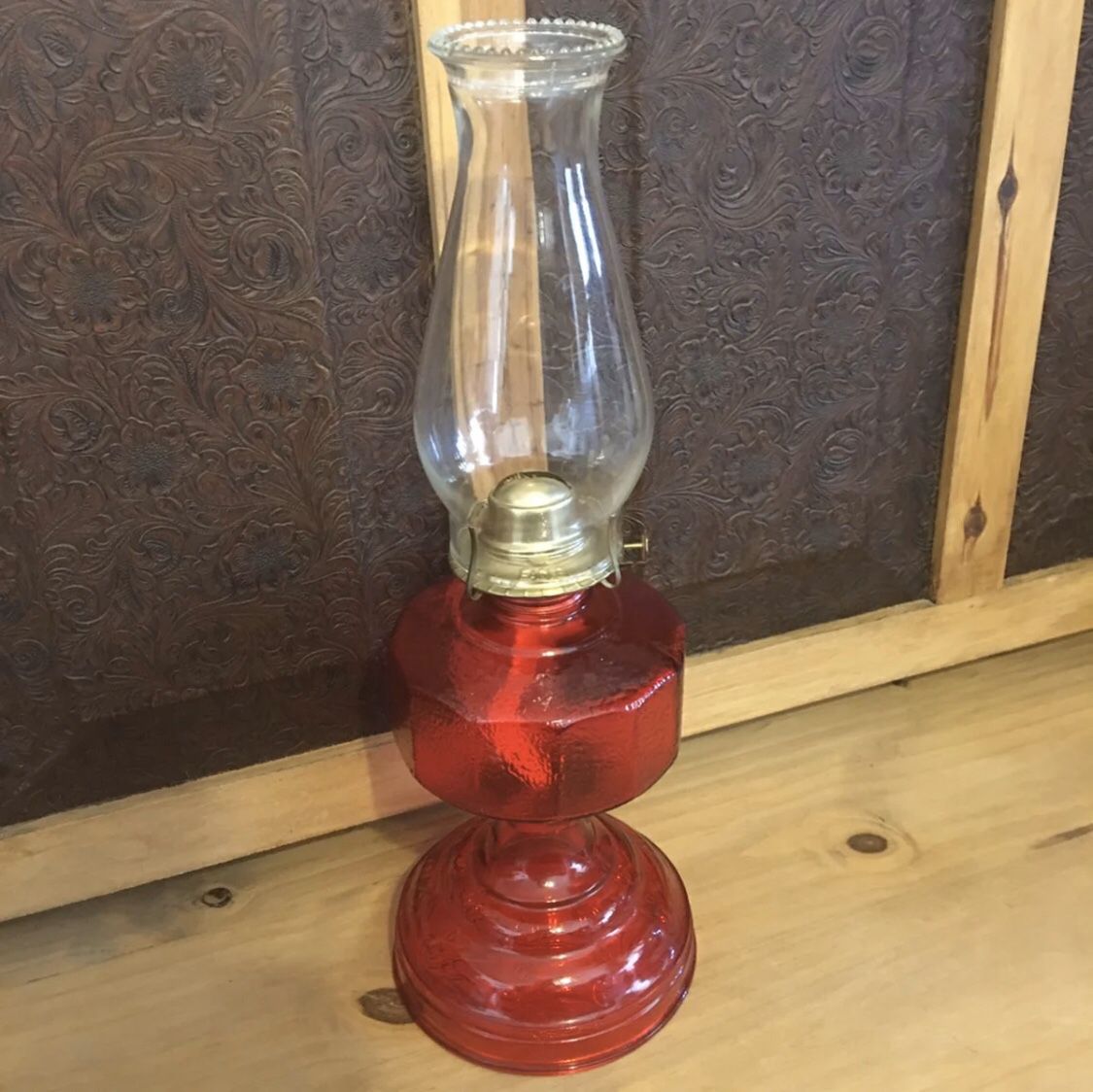 Vintage 1960s P&A Eagle Oil Lamp