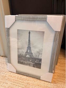 8 Gray Picture Frames – $40 for All 8