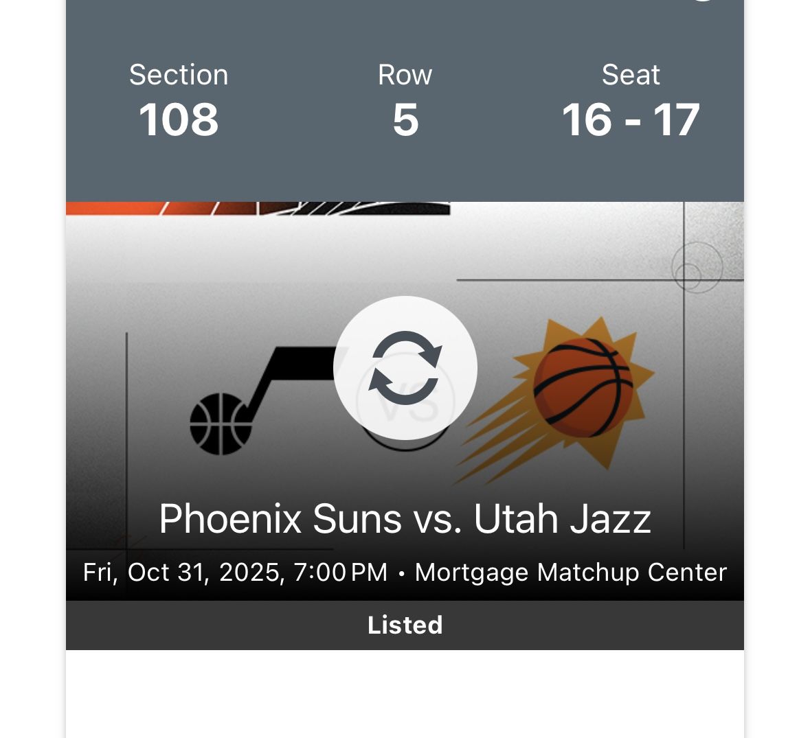 Suns tickets